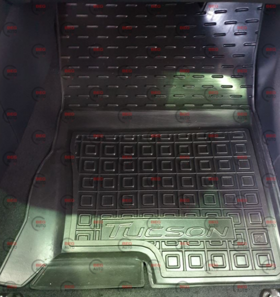 коврики салона Hyundai Tucson IV 2021-> ДВС борт 2,5см, с перемычкой 11846 - зображення 2