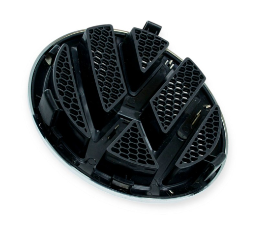 эмблема реш. Volkswagen T6 Ø 16,5см, пластик, хром 386410 - зображення 2