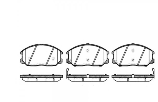Гальмівні колодки дискові