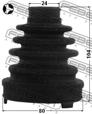 Пильовик приводу колеса