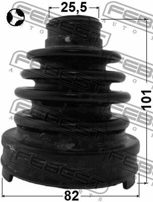 Пильовик приводу колеса