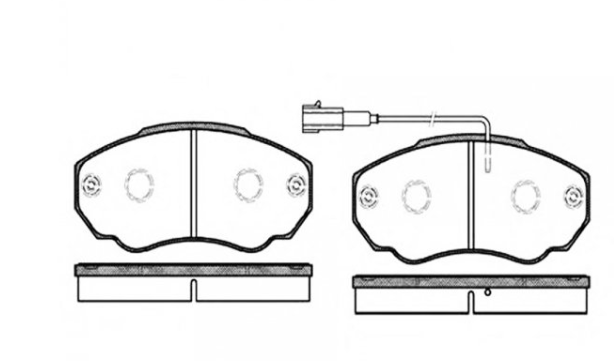 Гальмівні колодки дискові