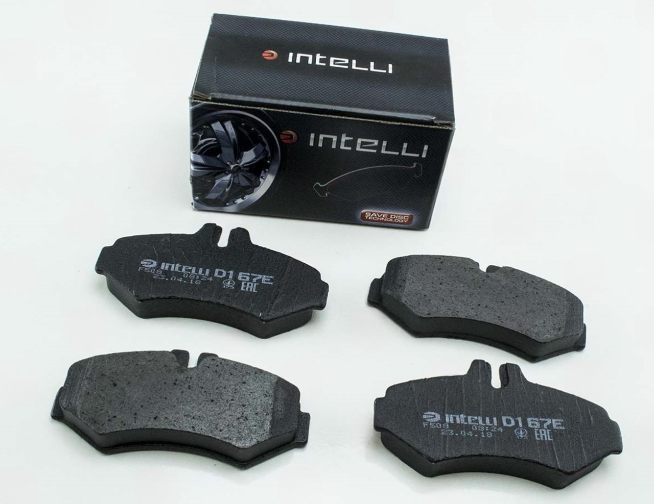 колод.торм. зад. MB Sprinter 308-316 - VW LT 35 (98-06) сист.BOSCH  (Dafmi Intelli)