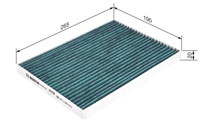 Фільтр, повітря у внутрішній простір