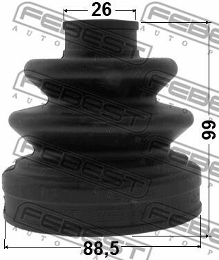 Пильовик приводу колеса