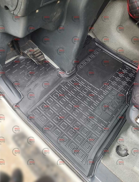 коврики салона MAN TGA 2000-2011 борт 2,5см, с перемычкой