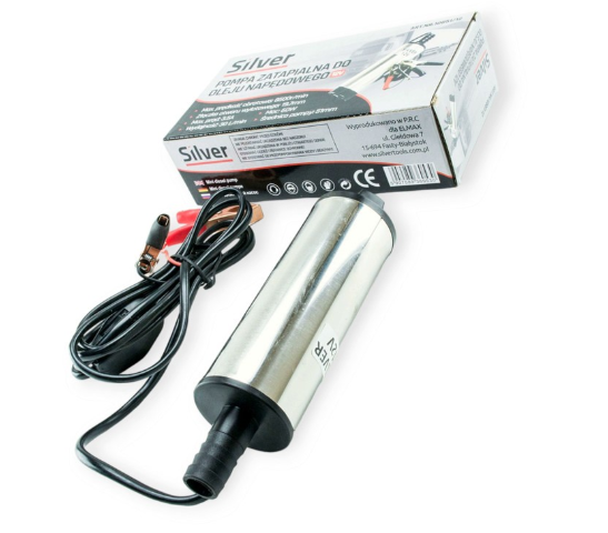 насос для перекачки топлива погружной 12В/25л/d50/штуцер 19мм