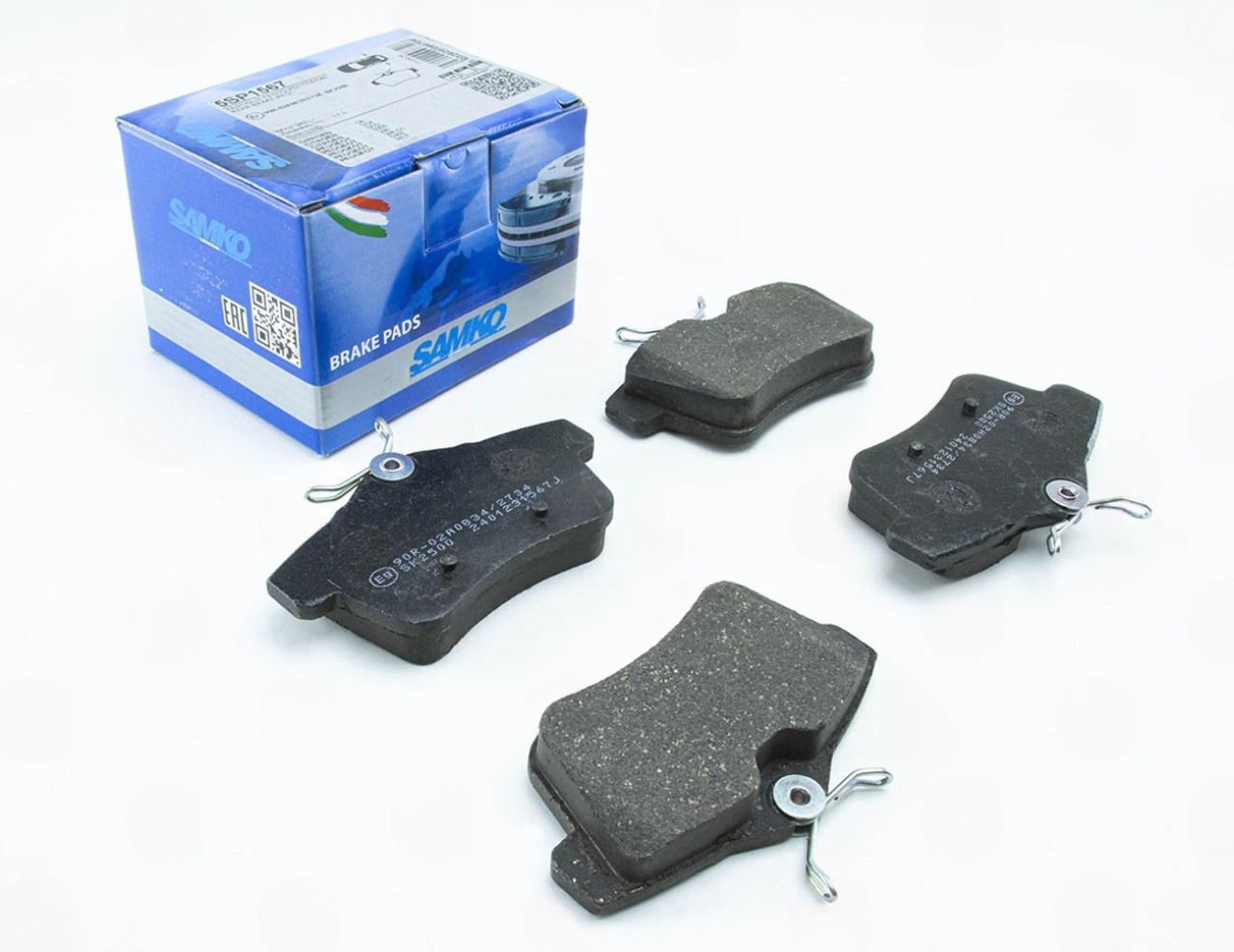 колод.торм. зад. Citroen C4, DS4, DS5, Peugeot 308, 508, 3008, 5008 09->  (LPR-Samko)