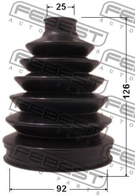 Пильовик приводу колеса