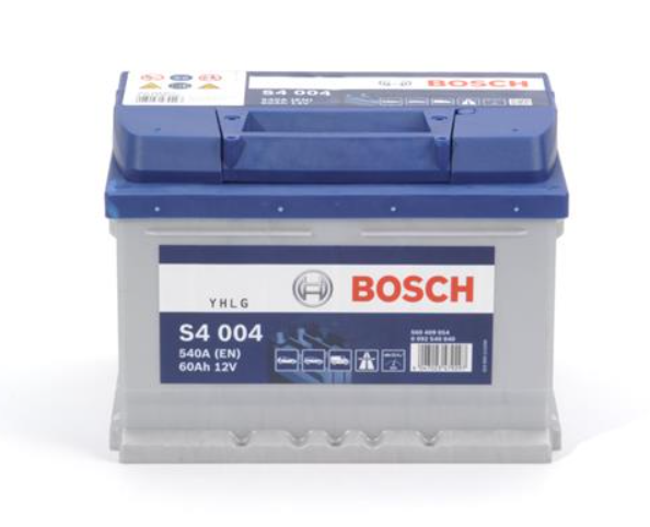Аккумулятор BOSCH  60Ач 540А S4 (LB2) (0) Евро прав + (H-175mm) (2 года гар)