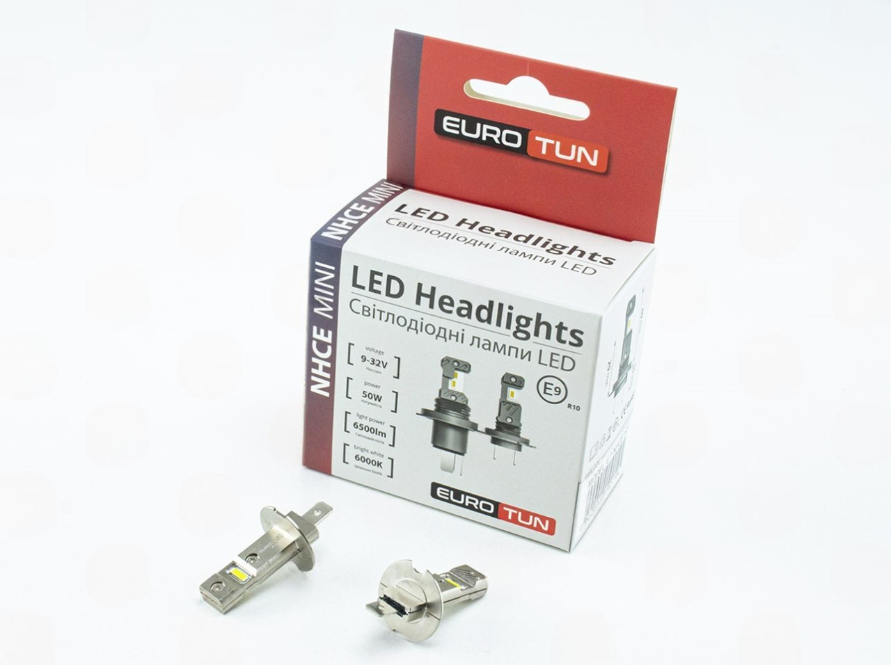 лампа LED H3 12V-24V  50W EUROTUN NHСE 6500L 6500K