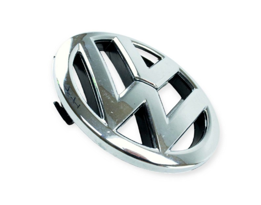 эмблема реш. Volkswagen Polo 6R 2010-> Ø 12,4см, пластик, хром