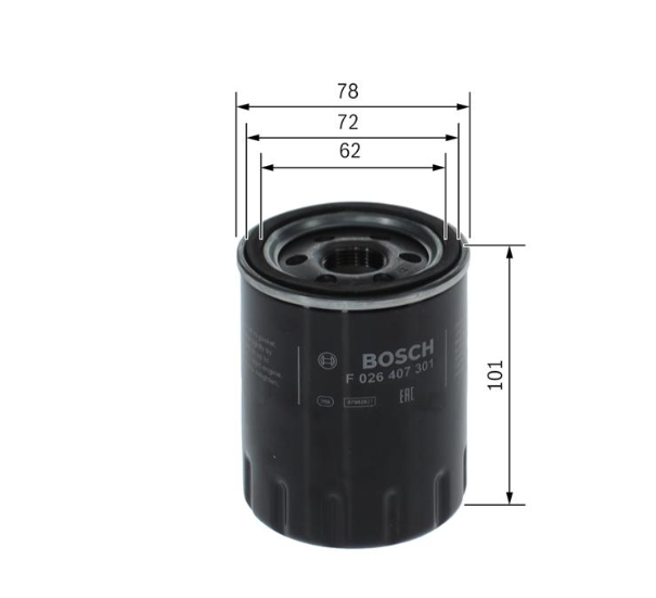 фильтр масл. Ford Edge, Explorer 3.5 (06->)  (BOSCH)