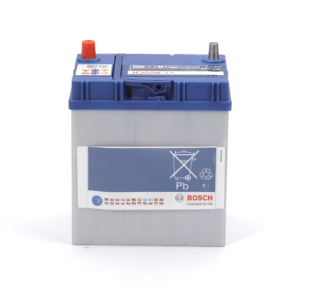 Аккумулятор BOSCH  40Ач 330А S4 ASIA (B19) (0) правый + (2 года гар) т.к 0092S40180 - зображення 2