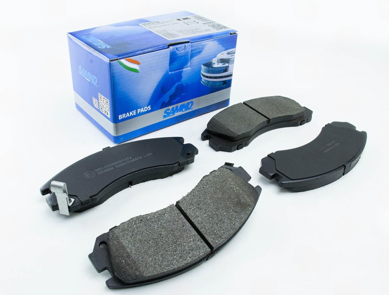 колод.торм. пер. Mitsubishi Lancer X, Pajero  (LPR-Samko)