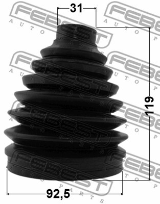 Пильовик приводу колеса