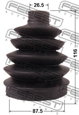 Пильовик приводу колеса