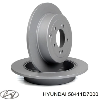 Диск гальмівний задній