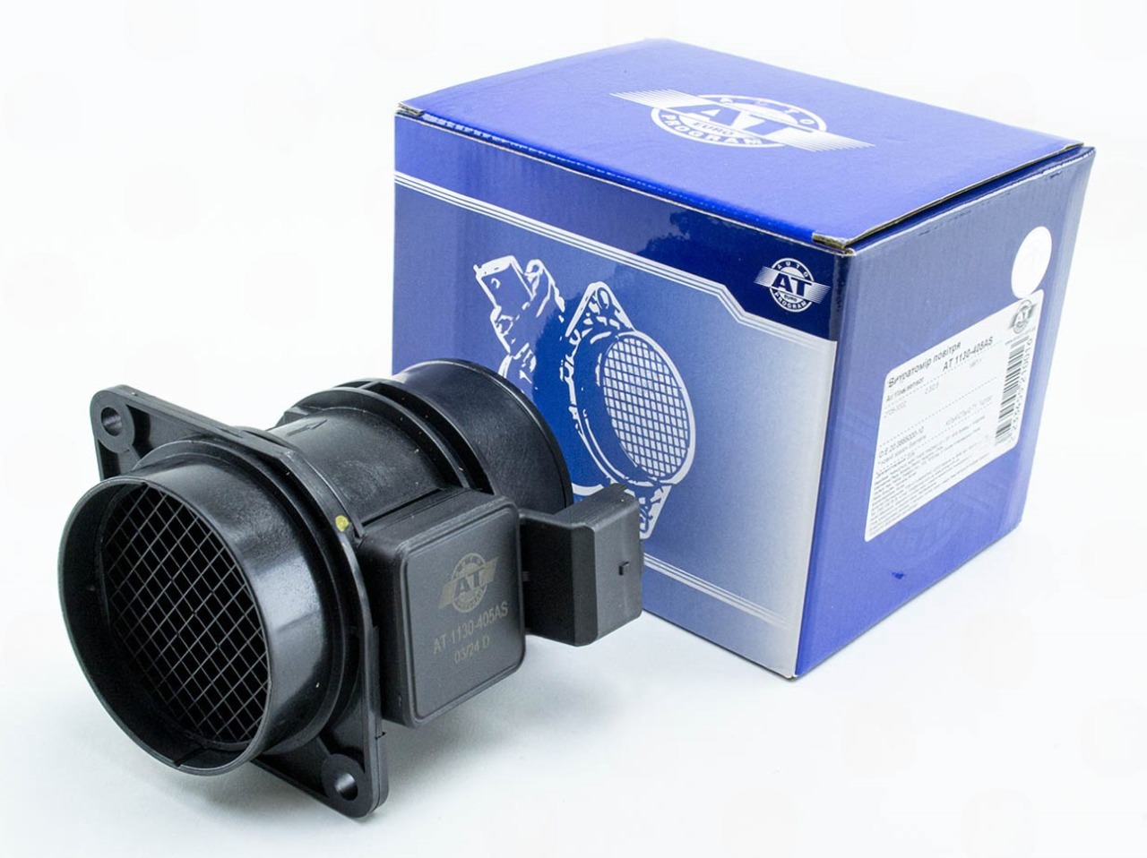 датчик масового расх. возд. 20.3855-10  6-к н/о пленоч. (AT)