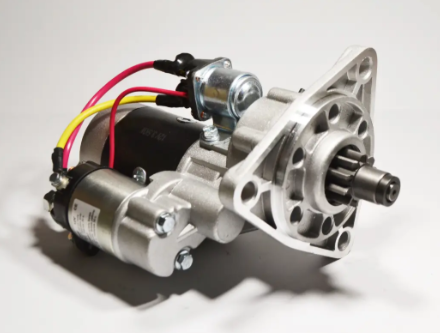 стартер  МТЗ 12В (редукт.) SLOVAK 3,5кВт (усиленый) с доп. реле 11010085М - зображення 2