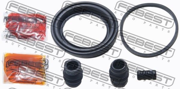 Элементы тормозного суппорта (РМК суппорта без поршня)