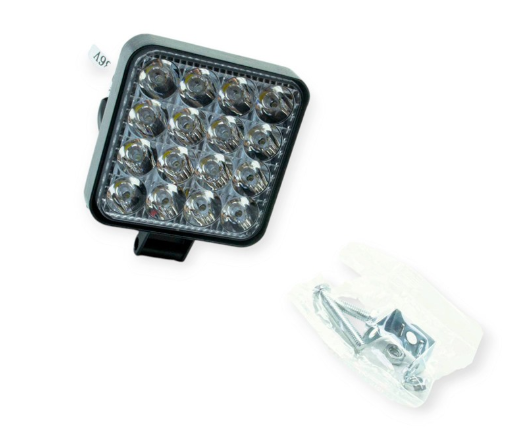 фара дополнительная LED  85х85х20 (Д/В/Ш) 48W ближний (выписывать по 2)