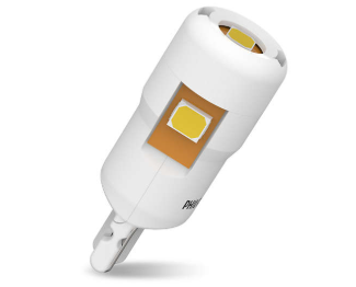 Лампа светодиодная БЦ 12-5 лазер. YELLOW  1W PHILIPS Ultinon Pro6000 11961AU60X2 - зображення 2