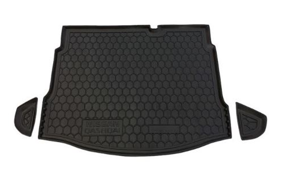 коврик багажника Nissan Qashqai 2010-2014 с докаткой
