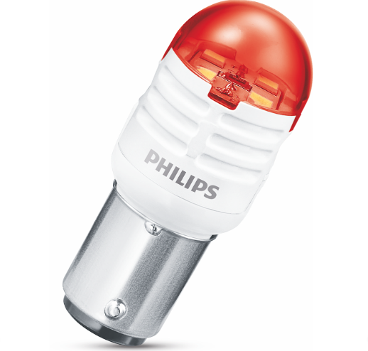 Лампа светодиодная А 12-21+5 RED PHILIPS Ultinon Pro 3000 11499U30RB2 - зображення 2
