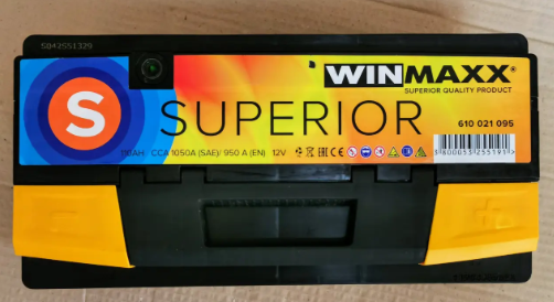 Аккумулятор WINMAXX 110Ач 950А SUPERIOR (L5) (0) Евро прав + (гарантия 36 мес)