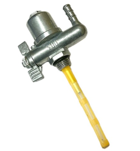 кран топливного бака МТЗ (алюминий) с отстойником (КР-12) (Arvik)