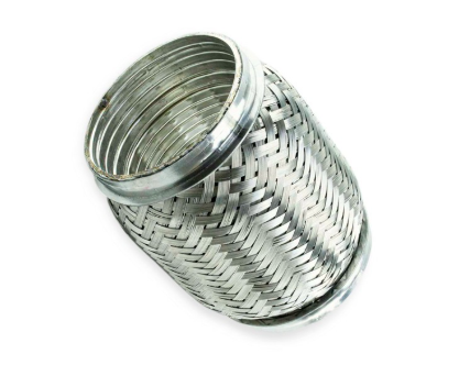 гофра 90х150  3-х слойная (CarLine) интерлок, флянец нерж.