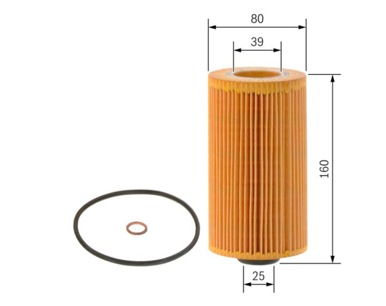 Фільтр масляний 1 457 429 141 - зображення 2