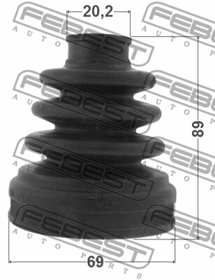 Пильовик приводу колеса