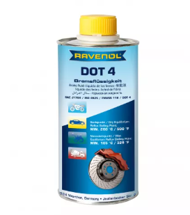 жидкость торм. 1л   "DOT-4"  Ravenol