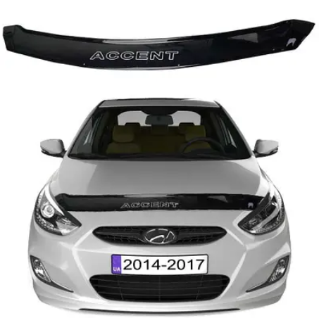 мухобойка Hyndai Accent сед/хетч 2010-2014 VIP Китай