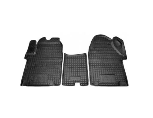 коврики салона Opel Vivaro 2001-2014 роздельный борт 2,5см, с перемычкой