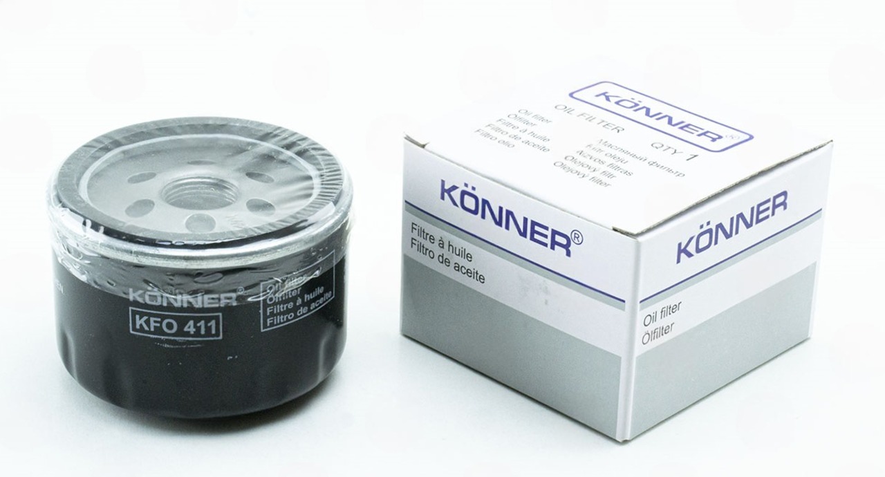 фильтр масл. Renault Logan, Kangoo 1.5dCi-1.9D (h=50mm) (низкий)  (Könner)