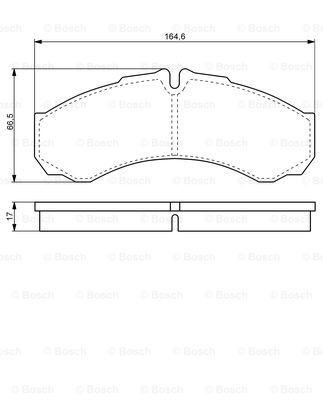Гальмівні колодки дискові 0986424833 - зображення 7