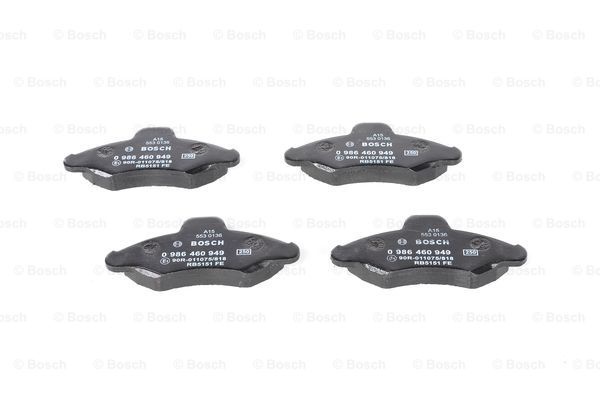 Гальмівні колодки дискові 0986460949 - зображення 6