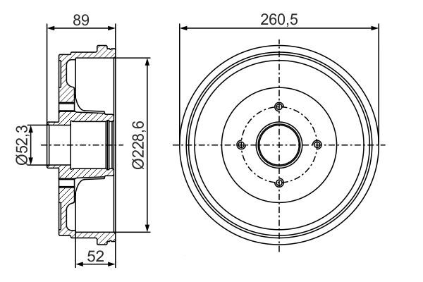 Барабан тормозной