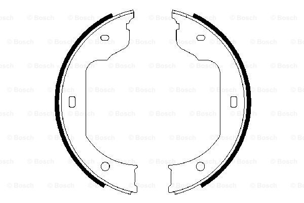 Гальмівні колодки барабанні 0986487625 - зображення 5