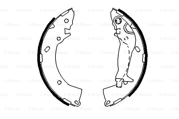 Тормозные колодки барабанные