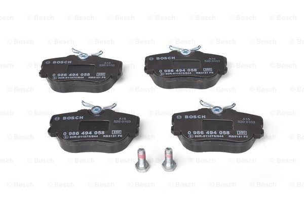 Гальмівні колодки дискові 0986494058 - зображення 6