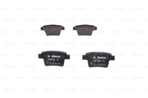 Гальмівні колодки дискові 0986494076 - зображення 3