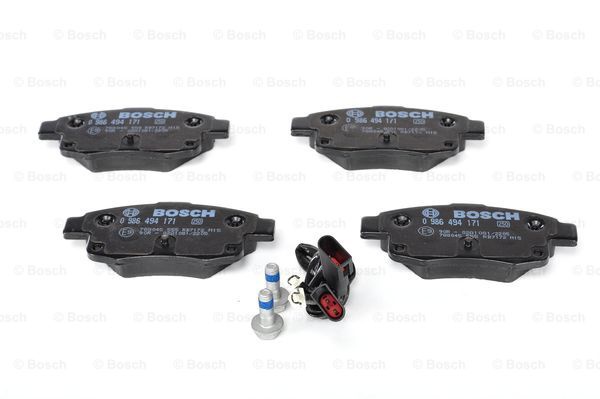 Гальмівні колодки дискові 0986494171 - зображення 6