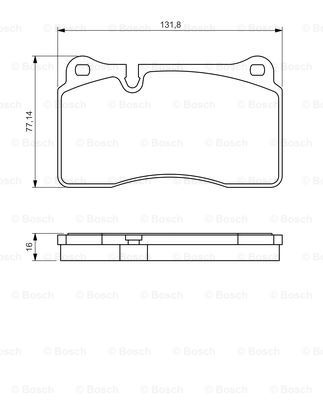 Гальмівні колодки дискові 0986494207 - зображення 7