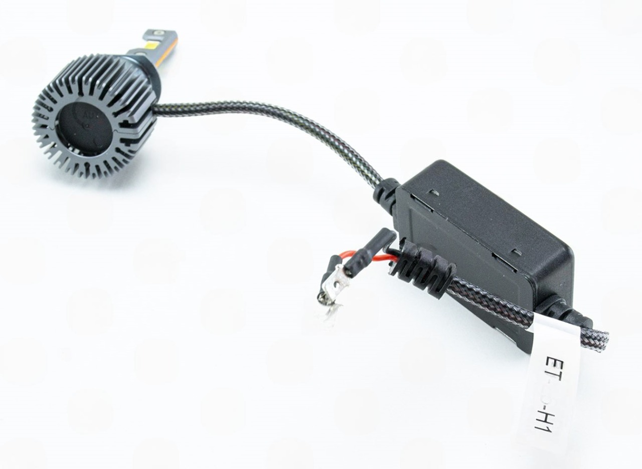 лампа LED H1 12V-24V  80W EUROTUN Z5 14000L 6000K CAN BUS радиатор с вентилят.