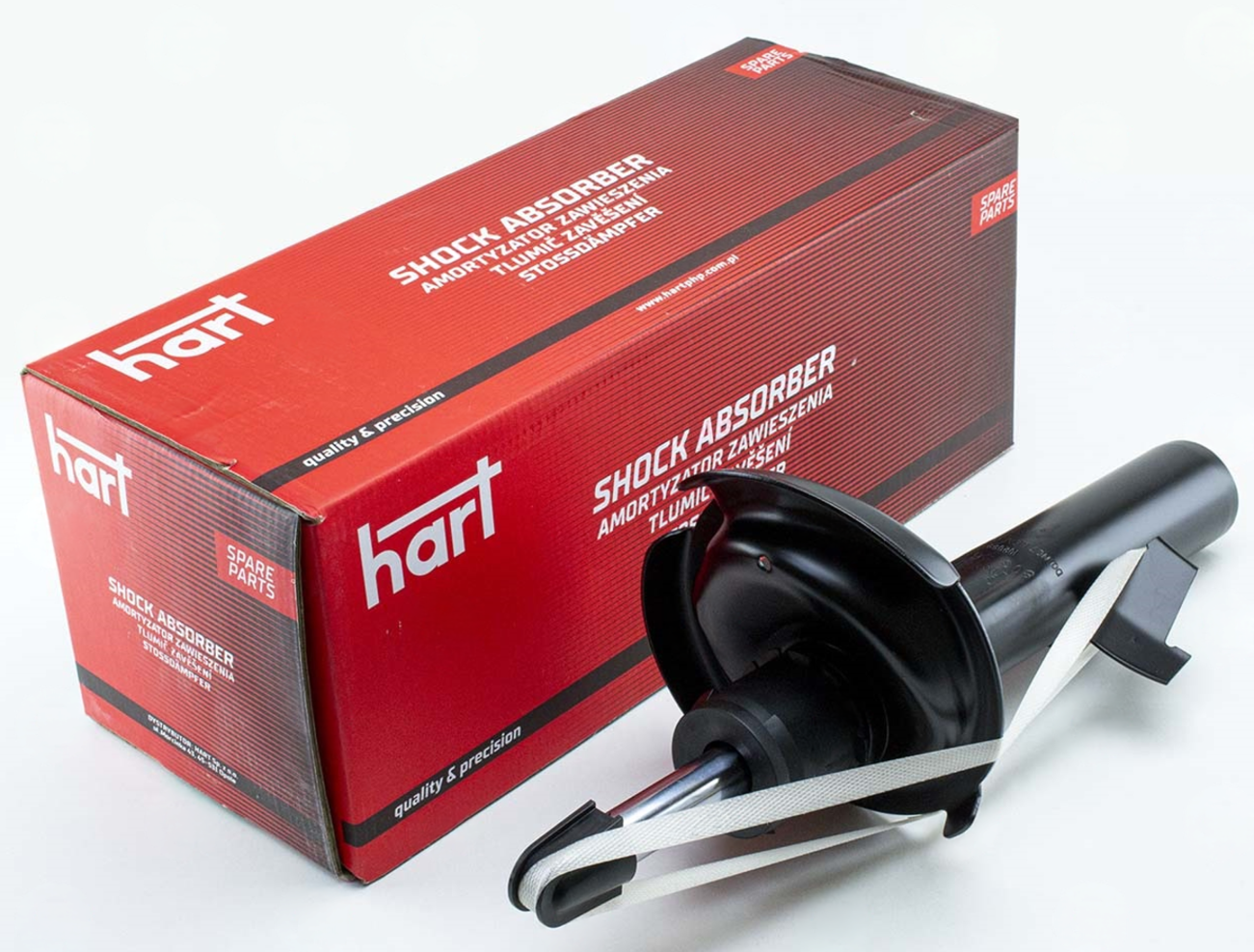 амортизатор пер. Ford Focus II (04-11) левый L  (HART)