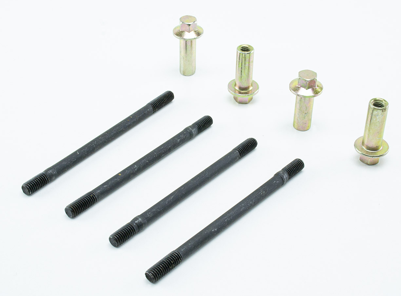 шпильки цилиндра Minsk-Viper CG-125-150 4шт к-т  (+ гайки)